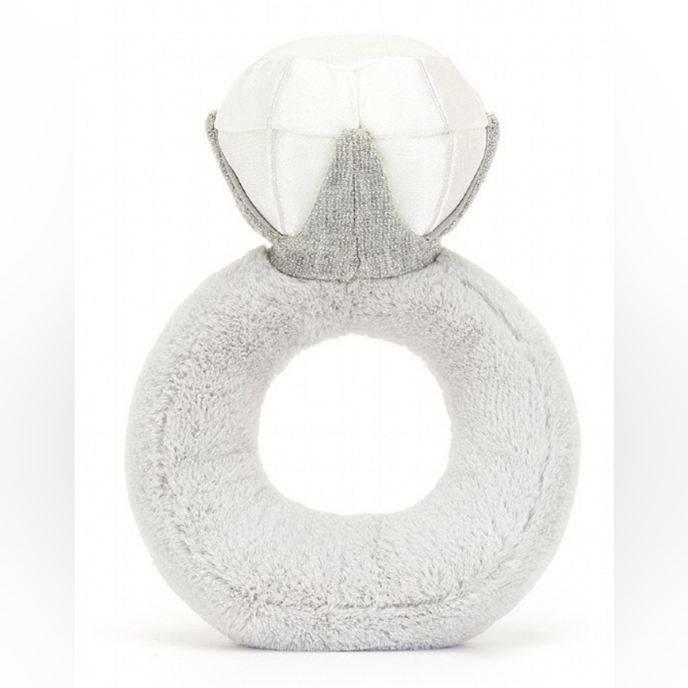 Jellycat Amuseable Diamond Ring Plush & Soft 8x5" NWT - Picture 3 of 5